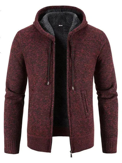 Men's Knitted Cardigan Modern Zipper