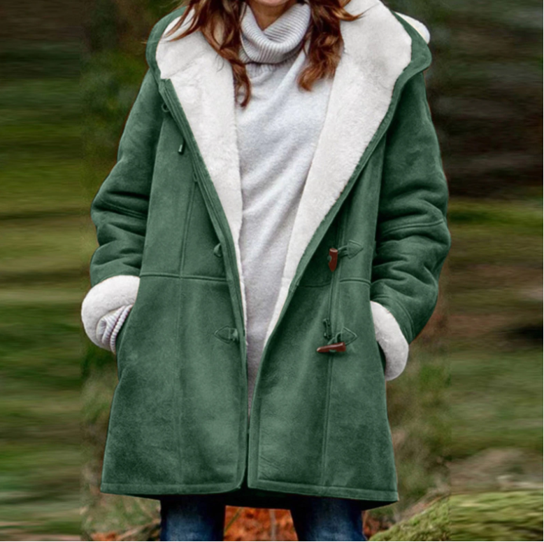 Women's Warm & Soft Lambskin Coat