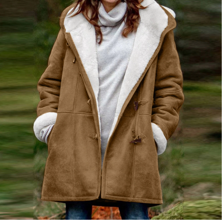 Soft Women's Winter Jacket Hoodie