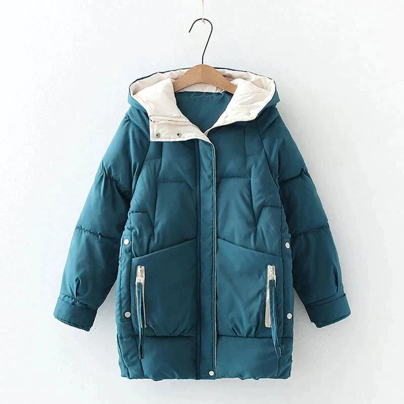 Comfortable Hooded Jacket Relaxed Fit