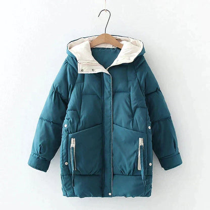 Comfortable Hooded Jacket Relaxed Fit