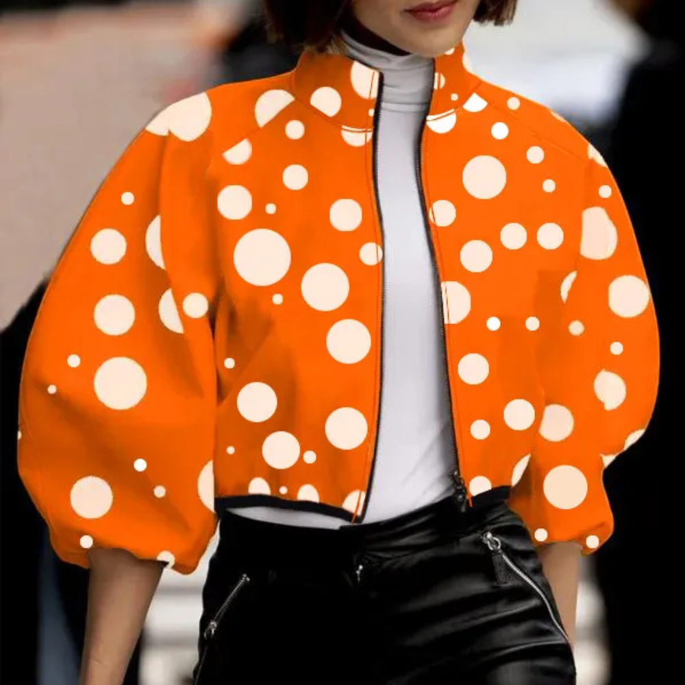 Stylish Women's Autumn Short Jacket