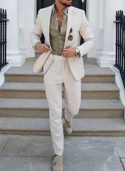 Men's Lightweight Two-Piece Summer Suit