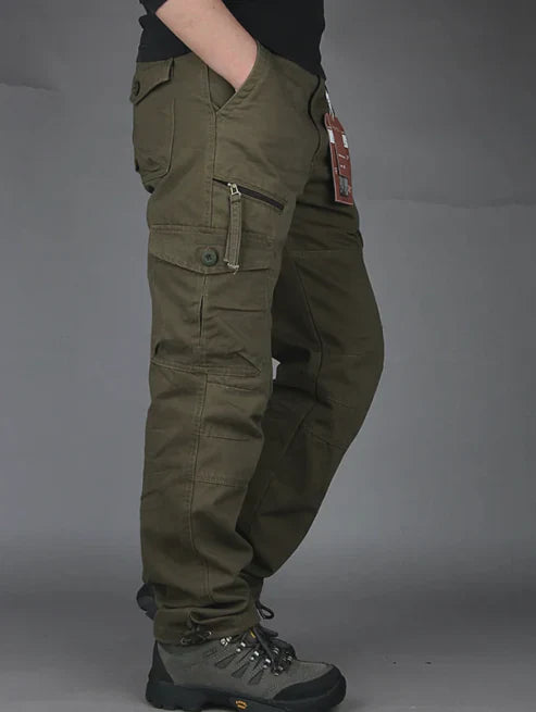 Men's Cargo Pants Comfortable Straight Fit