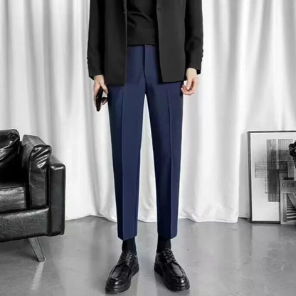 Men's Slim Fit Trousers Modern Design