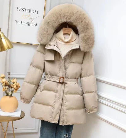 Women's Winter Jacket Detachable Hood