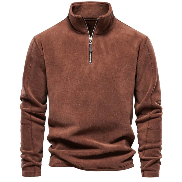 Men's Warm Fleece Half-Zip Pullover