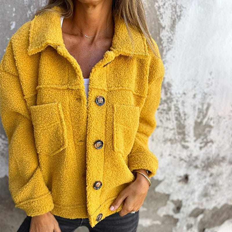 Soft Teddy Jacket Women Warm Winter