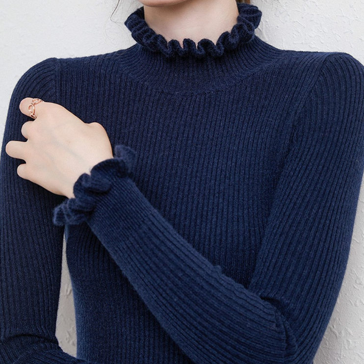 Weicher Rollkragenpullover Kaschmir Qualität