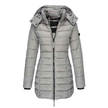 Women's Winter Jacket Slim Fit Hood Warmth & Style