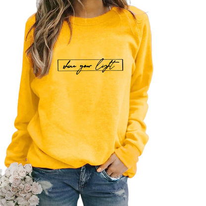 Women's Apparel | Fashion Sweatshirt with Motivational Print