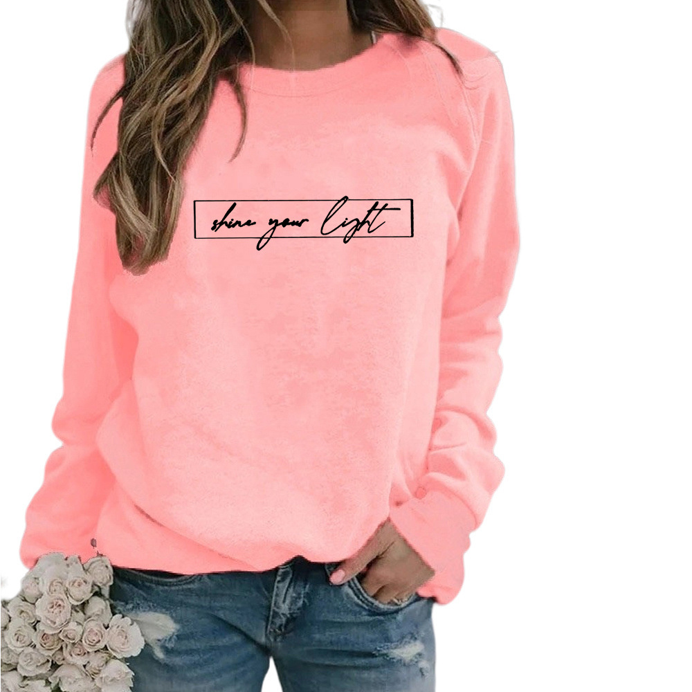 Women's Apparel | Fashion Sweatshirt with Motivational Print