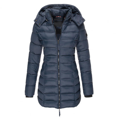 Women's Winter Jacket Slim Fit Hood Warmth & Style