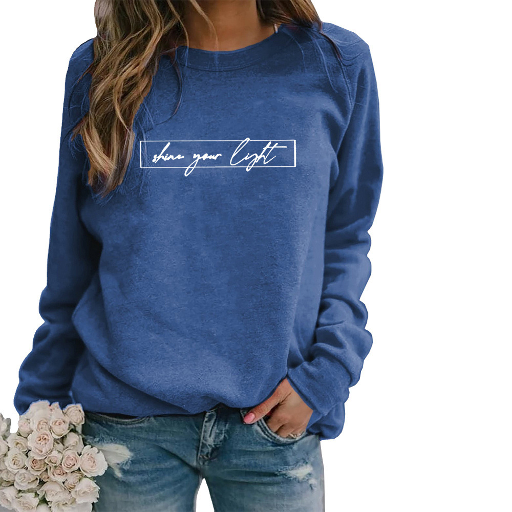 Women's Apparel | Fashion Sweatshirt with Motivational Print