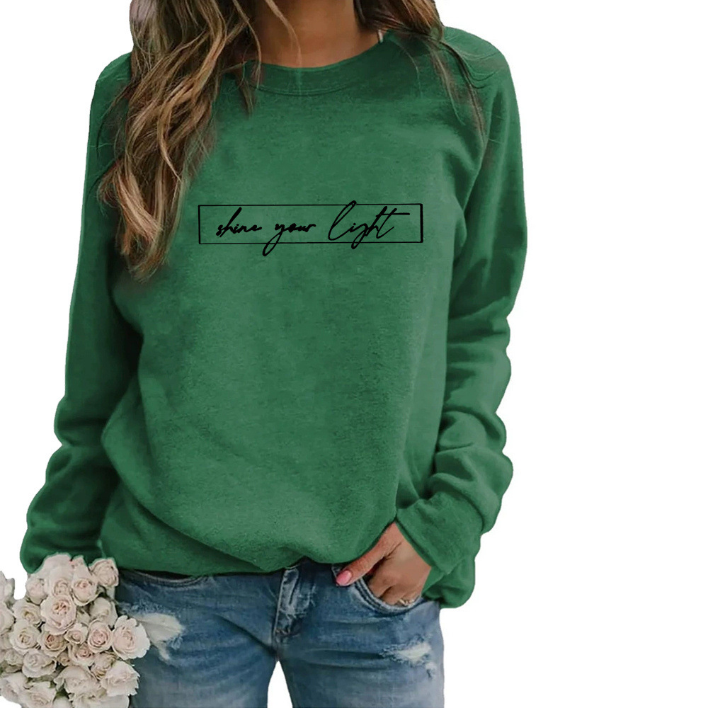 Women's Apparel | Fashion Sweatshirt with Motivational Print