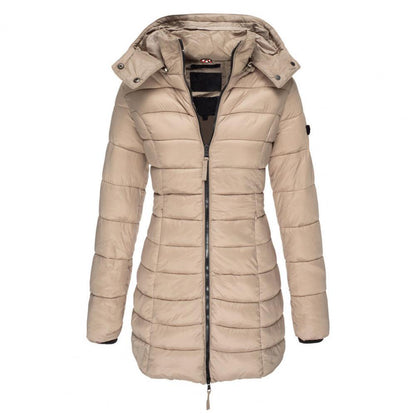 Women's Winter Jacket Slim Fit Hood Warmth & Style