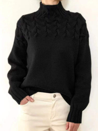 Soft Cashmere Turtleneck Sweater Winter