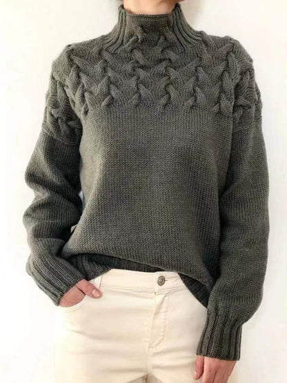 Soft Cashmere Turtleneck Sweater Winter
