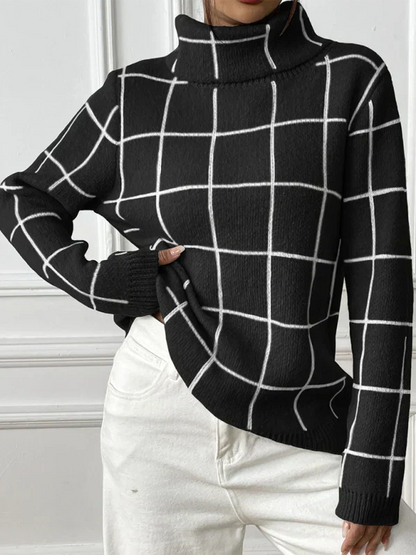 Women's Turtleneck Sweater Warm Winter