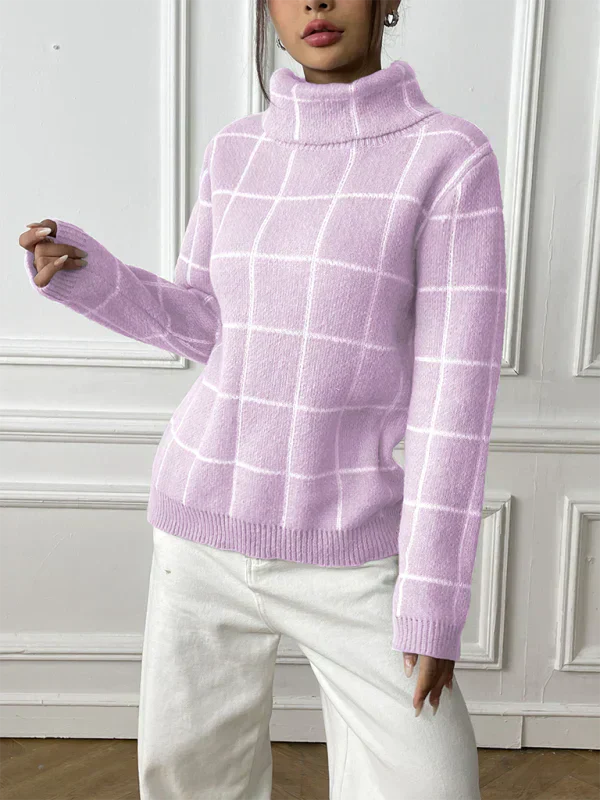 Women's Turtleneck Sweater Warm Autumn Winter