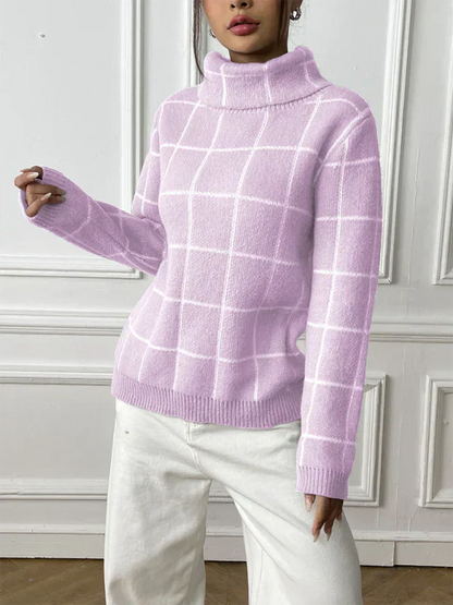 Women's Turtleneck Sweater Warm Autumn Winter