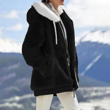 Comfortable Hooded Jacket Soft Comfort