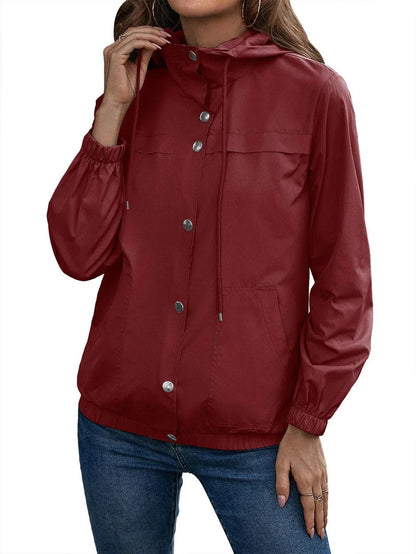 Women's Hooded Jacket Autumn Winter