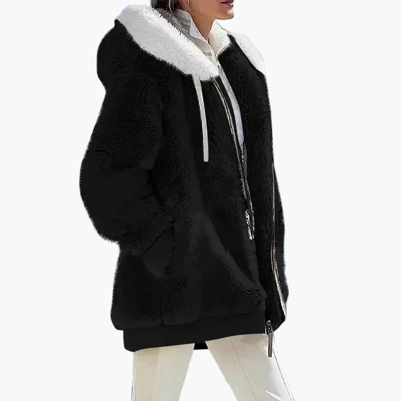 Stylish Winter Jacket Stripe Pattern