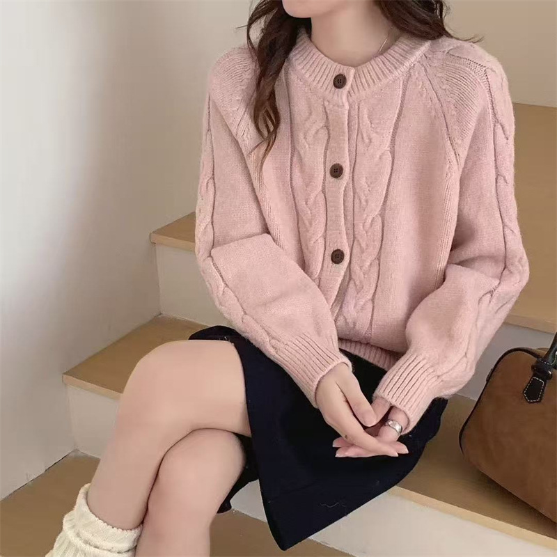 Stylish Women's Button-Up Cardigan