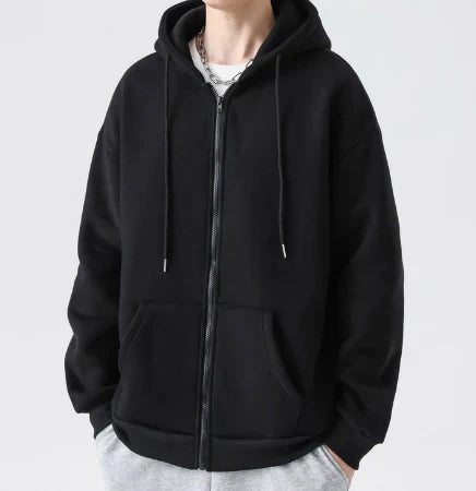 Stef - Cooler Herren Hoodie Relaxed Fit - IdealeKleiden
