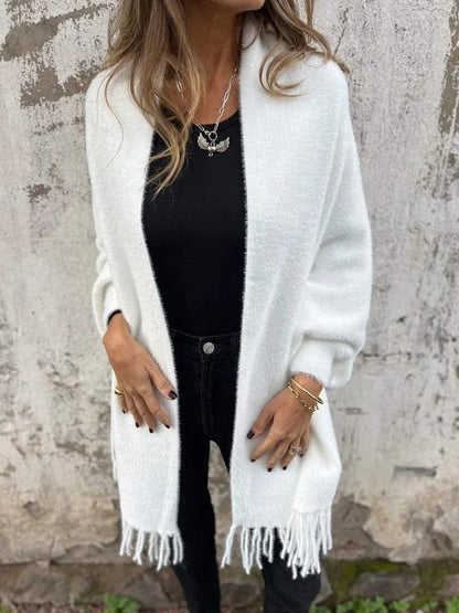 Women's Long Black Winter Jacket