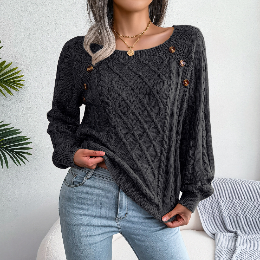 Classic Cozy Sweater → Comfortable Winter Sweater Soft