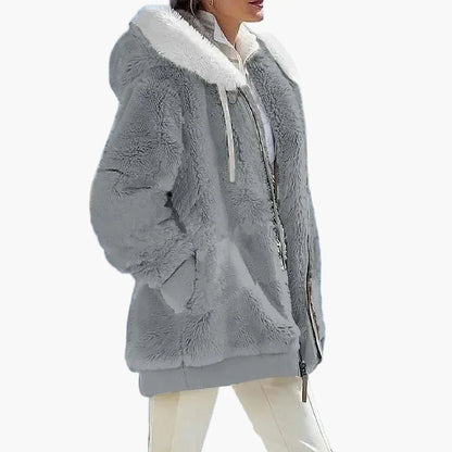 Stylish Winter Jacket Stripe Pattern
