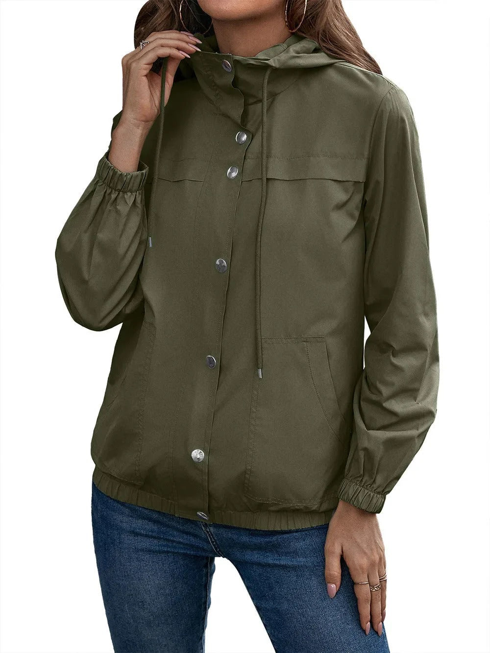 Women's Hooded Jacket Autumn Winter