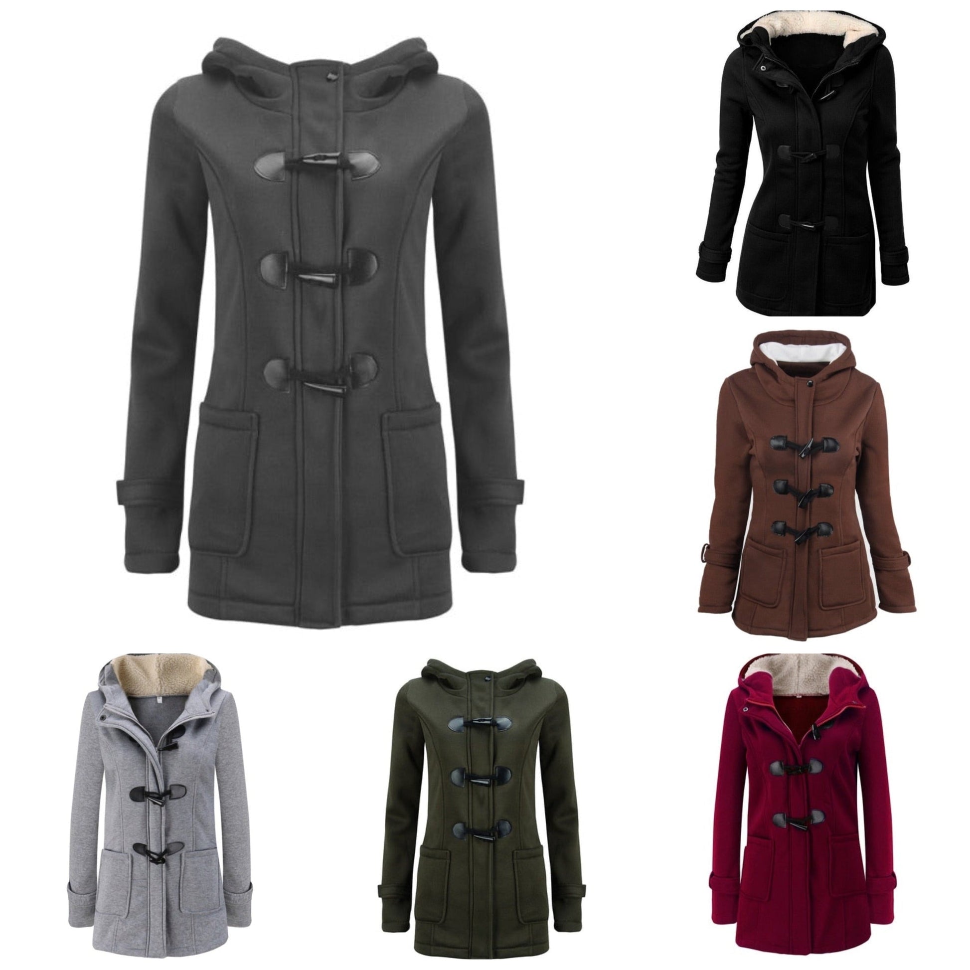 Kurzer Parka Damen Stylish Leicht - IdealeKleiden