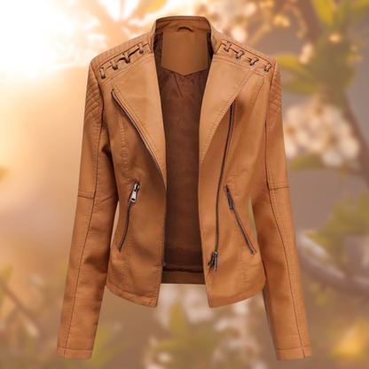 Women's Short Fashionable Long-Sleeved Jacket