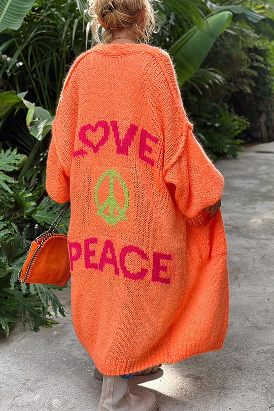 Stylish Women's Long Cardigan