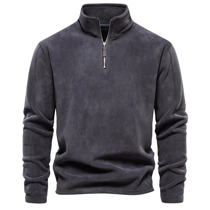 Men's Warm Fleece Half-Zip Pullover