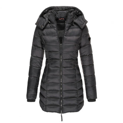 Women's Winter Jacket Slim Fit Hood Warmth & Style