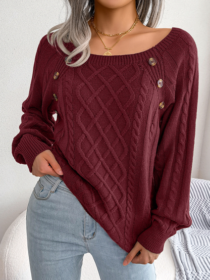 Classic Cozy Sweater → Comfortable Winter Sweater Soft
