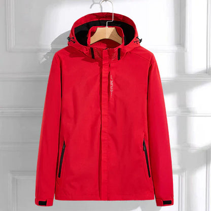Men's Quilted Jacket Warm Hooded