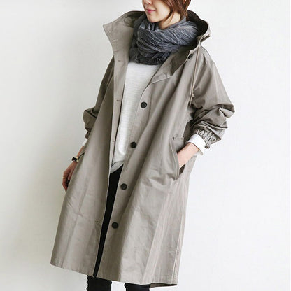 Stylish Women's Waterproof Trench Coat