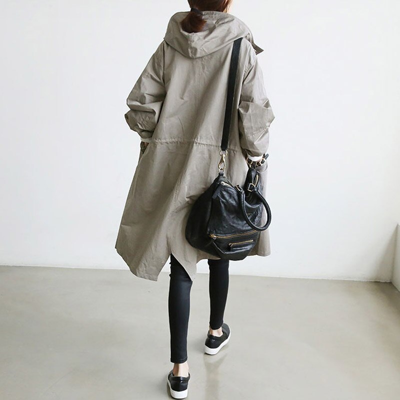 Stilvoller Damen Trenchcoat Wasserfest - IdealeKleiden