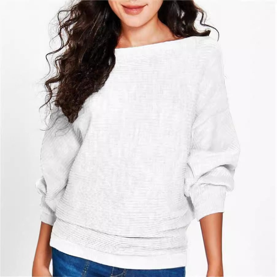 Comfortable Long-Sleeve Casual Sweatshirt