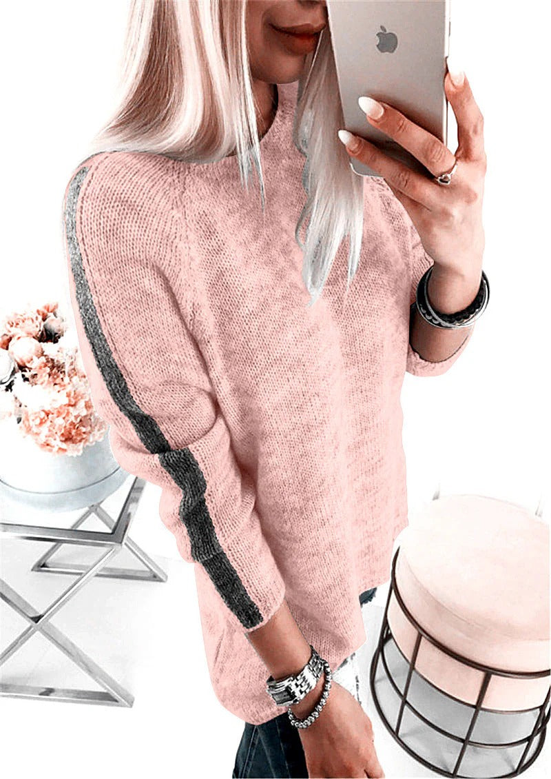 Comfortable Women's Clothing | Loose Fit Stripe Pattern Soft Cotton