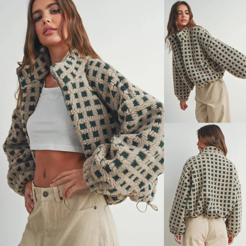 Comfortable Fleece Jacket for Women - Modern