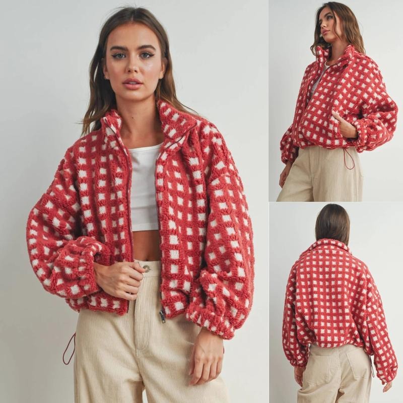 Comfortable Fleece Jacket for Women - Modern