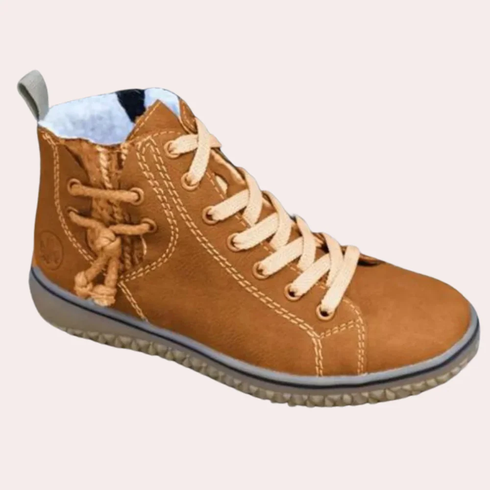 Women's Boot Smooth Leather Lacing
