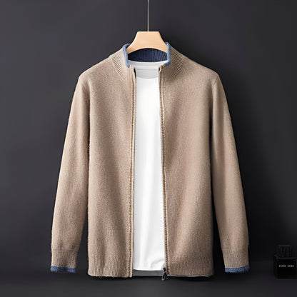 Men's Cardigan Casual Zipper Modern