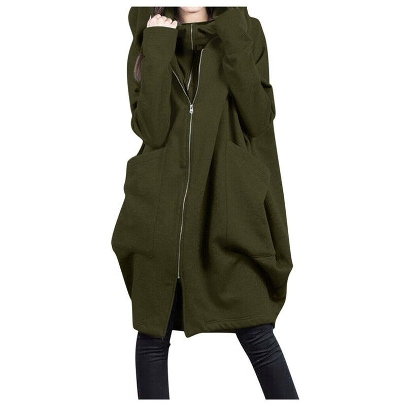 Women's Oversized Coat Hood Soft